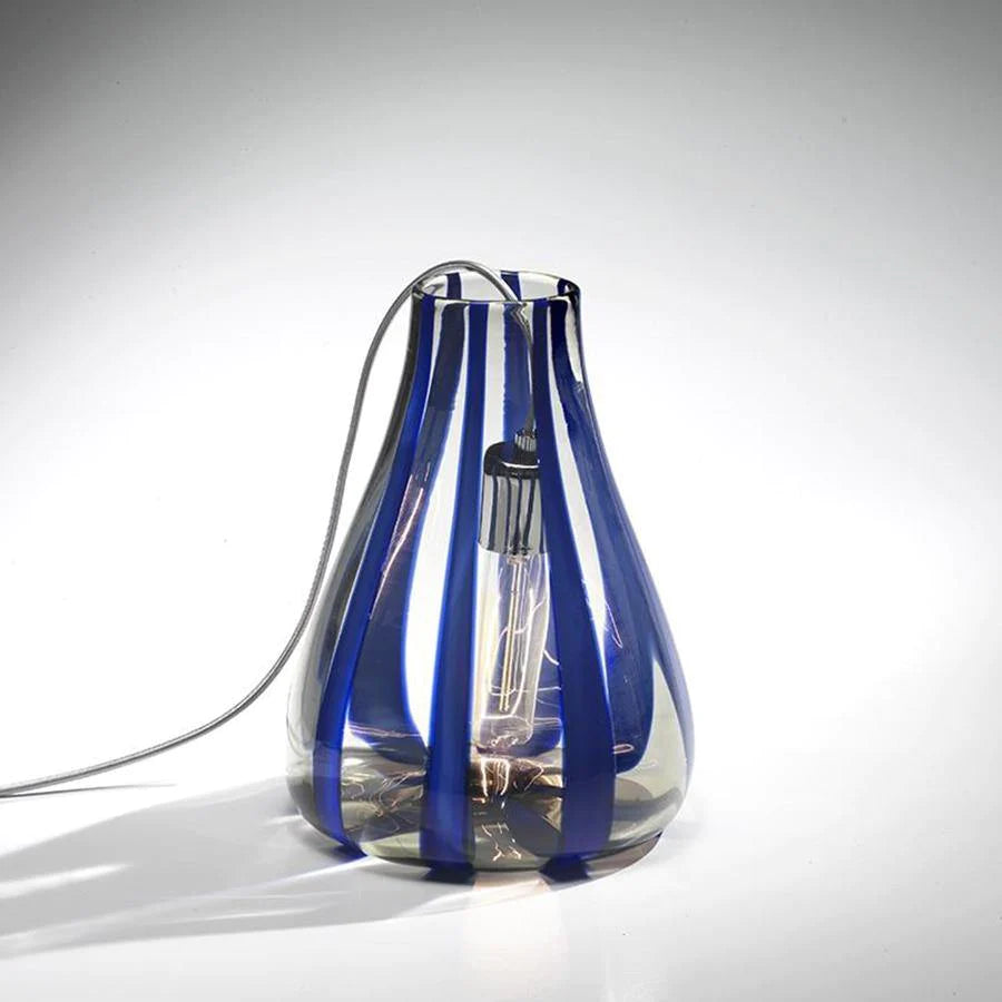 BLUE NIGHT TABLE LAMP