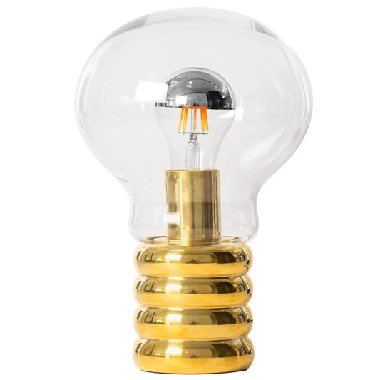 Brass Bulb Table Lamp